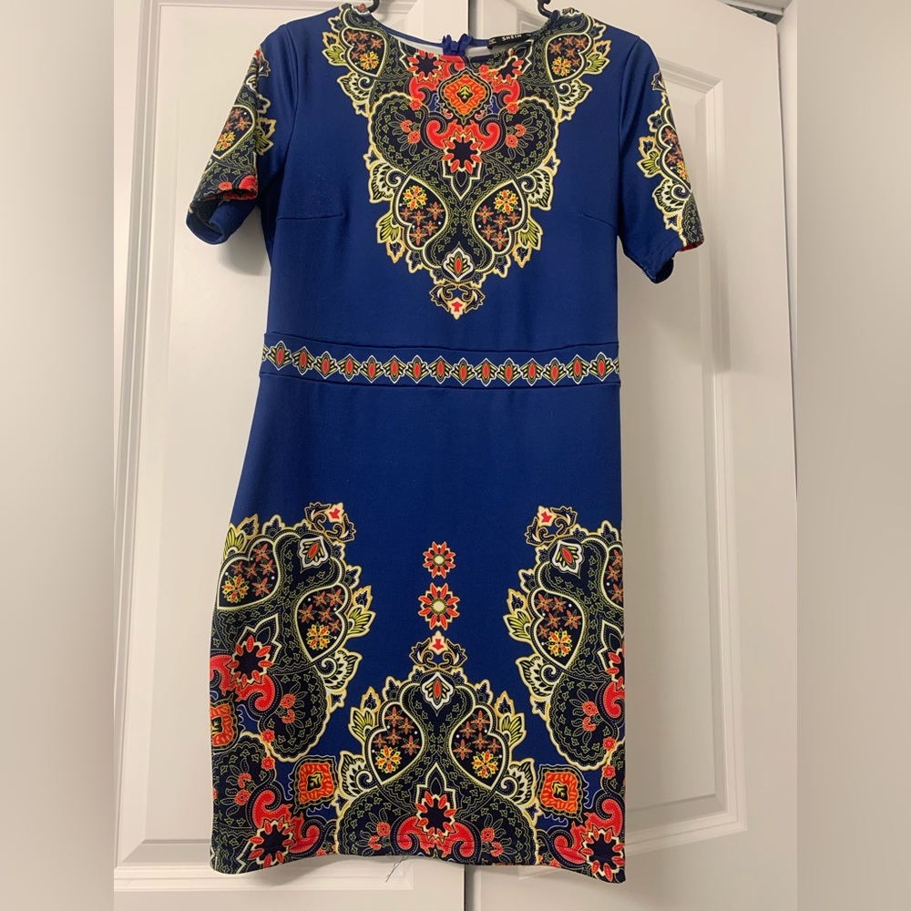 Cute colorful summer dress.